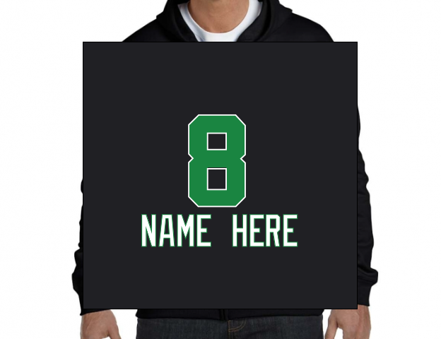 Jr Hornets Full Zip Hooded Sweatshirt - 4 Print Designs Available