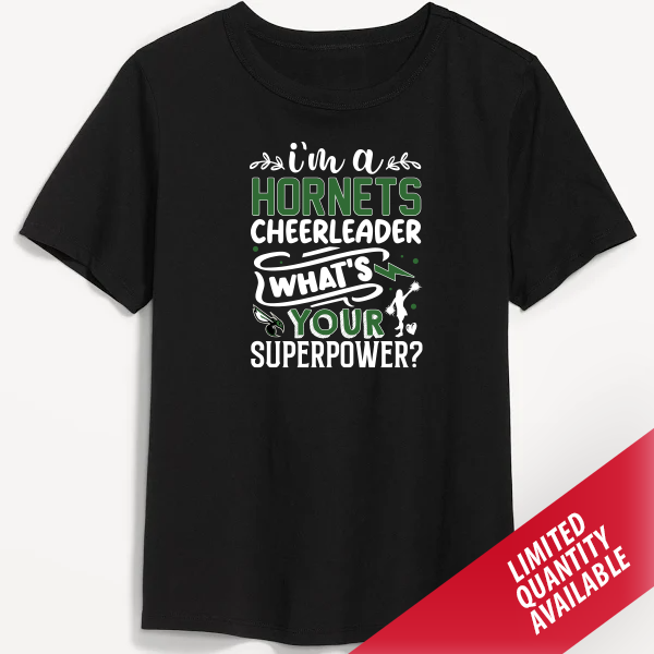 LIMITED - 2024Cheerleading is My Superpower Shirt - PRINTED