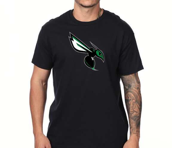 Hornet Football Logo Tee - PRINTED
