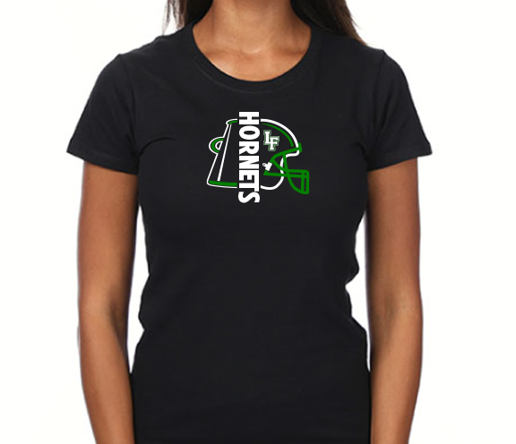 Hornets Cheer & Football Logo Tee - PRINTED