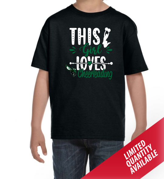 LIMITED - 2024 Girl Who Loves Cheerleading Shirt - PRINTED