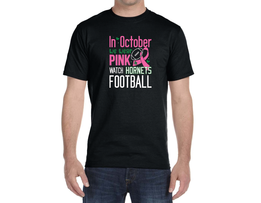 We Wear Pink Breast Cancer Awareness  Short Sleeve Tee - PRINTED