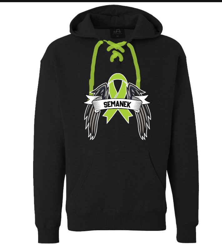 Semanek Memorial Game Hockey Lace Hoodie