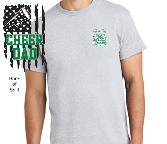 Hornets Cheer Dad Flag 2025 T Shirt - PRINTED