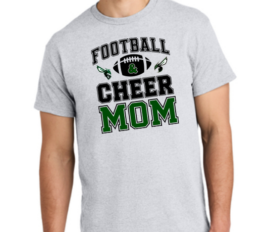 Hornets Football & Cheer Mom Tee - PRINTED