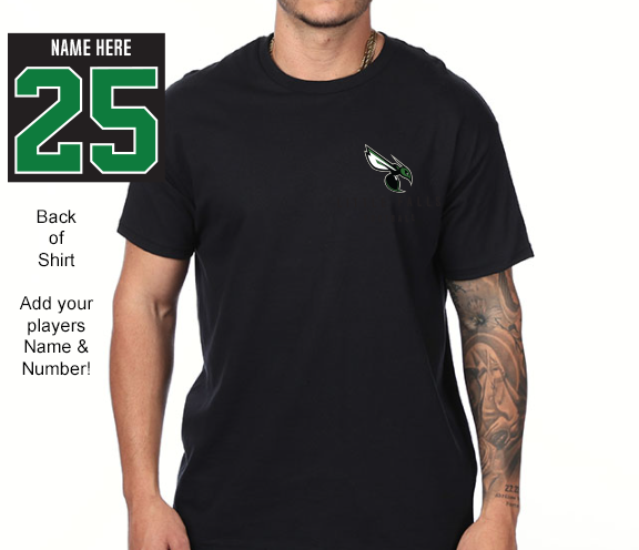 Hornets Football Jersey Tee - PRINTED