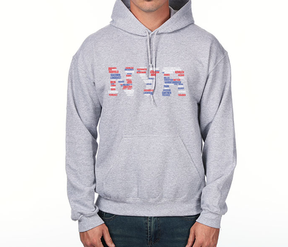 NYR Hockey Word Cloud Regular Hoodie