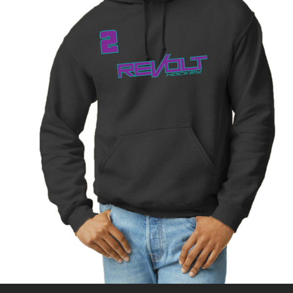 REVOLT Hockey Custom Team 50/50 Printed Hoodie